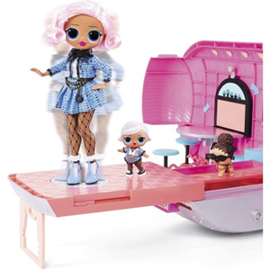 ماشین 4 در 1 LOL Surprise سری OMG مدل Glamper Fashion Camper